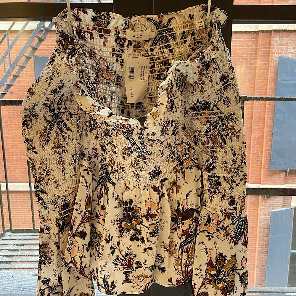 Intermix (A.L.C.) Patterned Shirt
